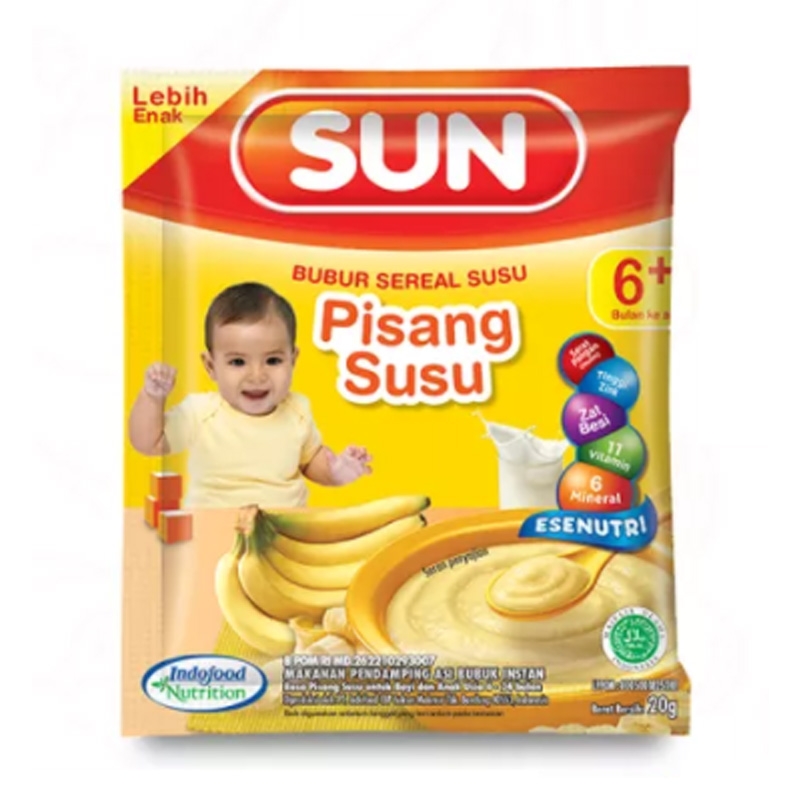 Sun Bubur Sereal Susu Pisang Susu Sachet | Gogobli