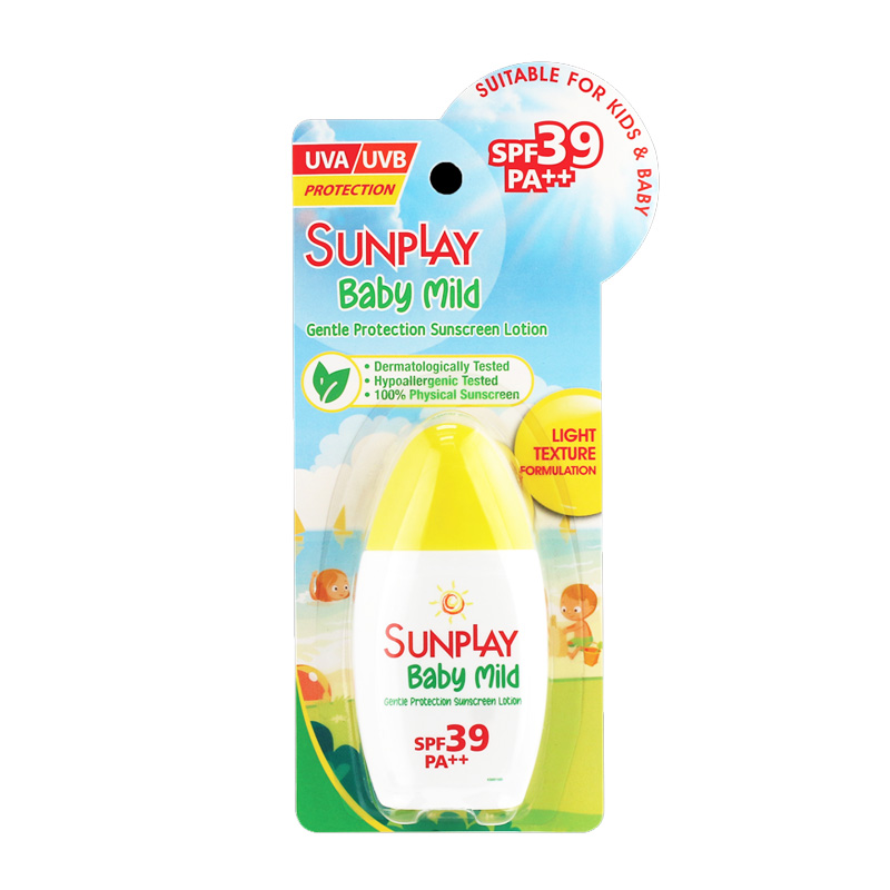 Sunplay Baby Mild Gentle Protection Sunscreen Lotion 30ml | Gogobli