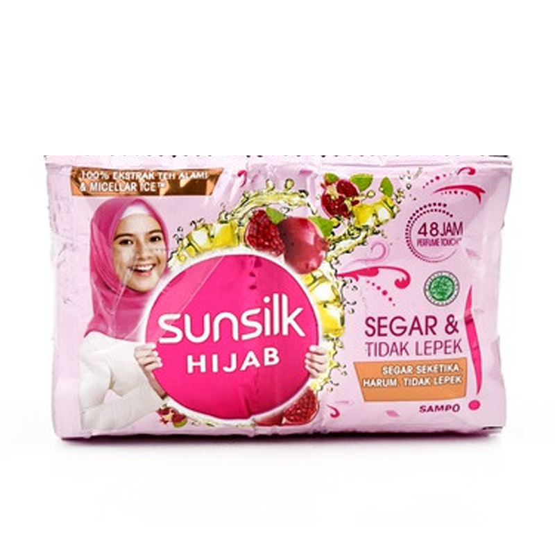 Sunsilk Shampoo Hijab Anti Ketombe & Tidak Lepek Sachet 9ml | Gogobli