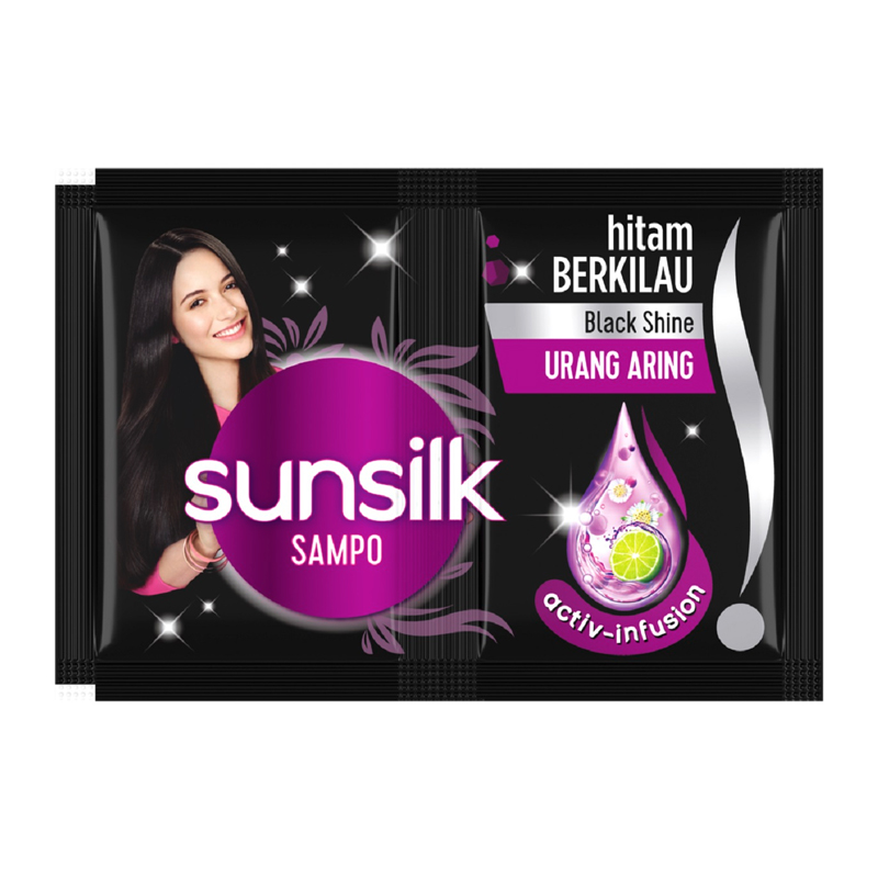 Sunsilk Shampoo Black Shine Sachet 9ml | Gogobli
