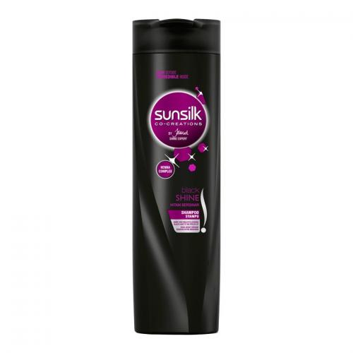 Sunsilk Shampoo Black Shine 320ml (ED: Okt 26) | Gogobli