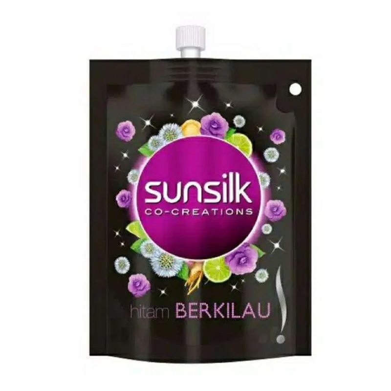 Sunsilk Shampoo Black Shine Pouch 55ml | Gogobli