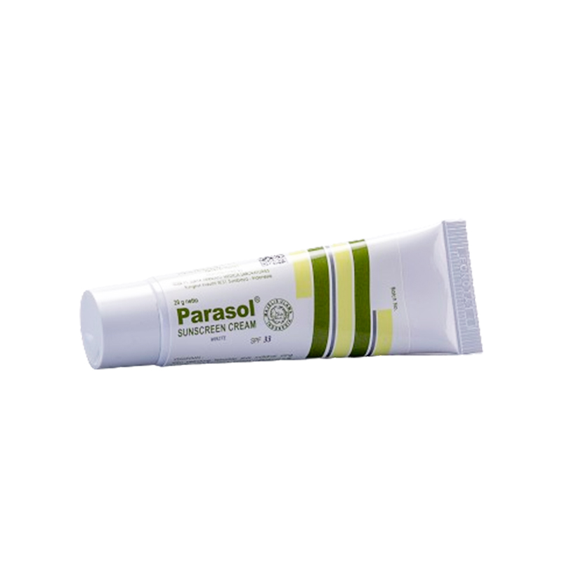 Parasol Sunscreen Cream White SPF 33 20gr | Gogobli