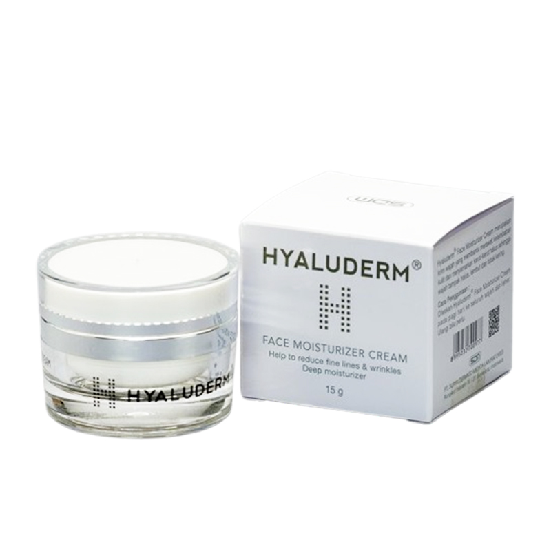 Hyaluderm Face Moisturizer Cream 15gr | Gogobli