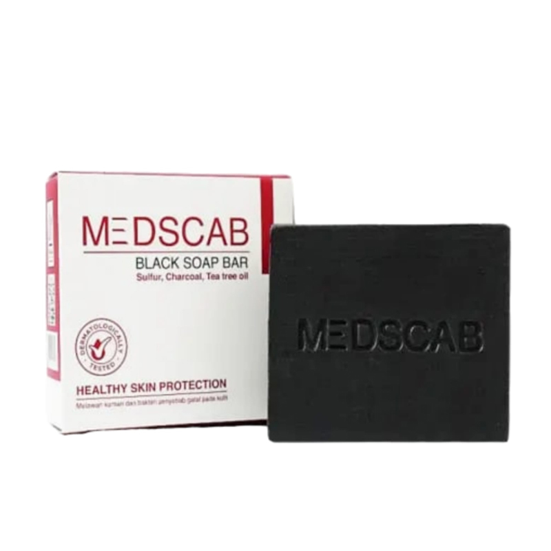 Medscab Black Soap Bar 60gr | Gogobli