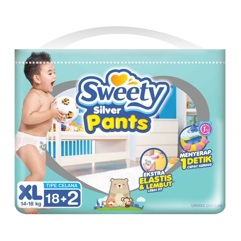 Sweety Silver Pants XL 18+2s | Gogobli