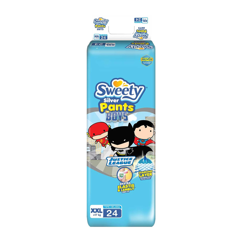 Sweety Silver Pants Boys XXL 24s | Gogobli