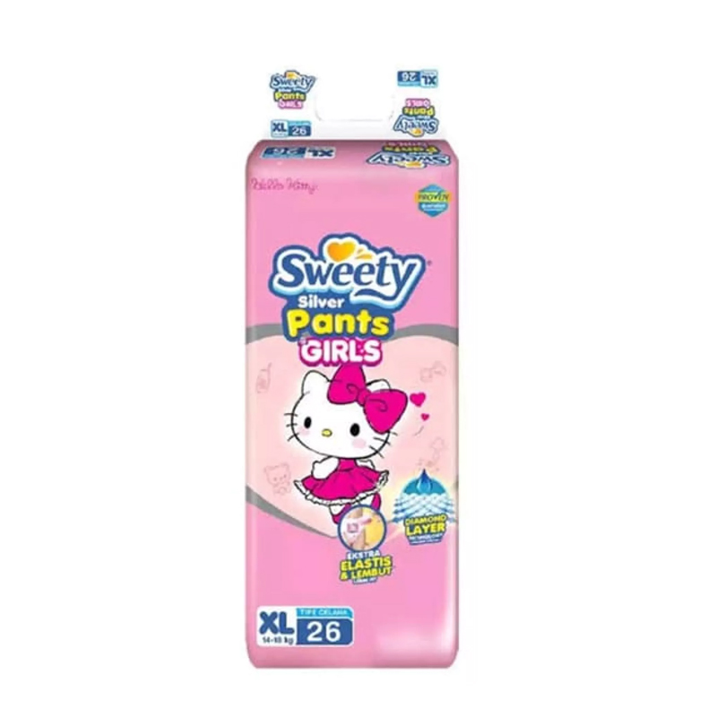Sweety Silver Pants Girls XL 26s | Gogobli
