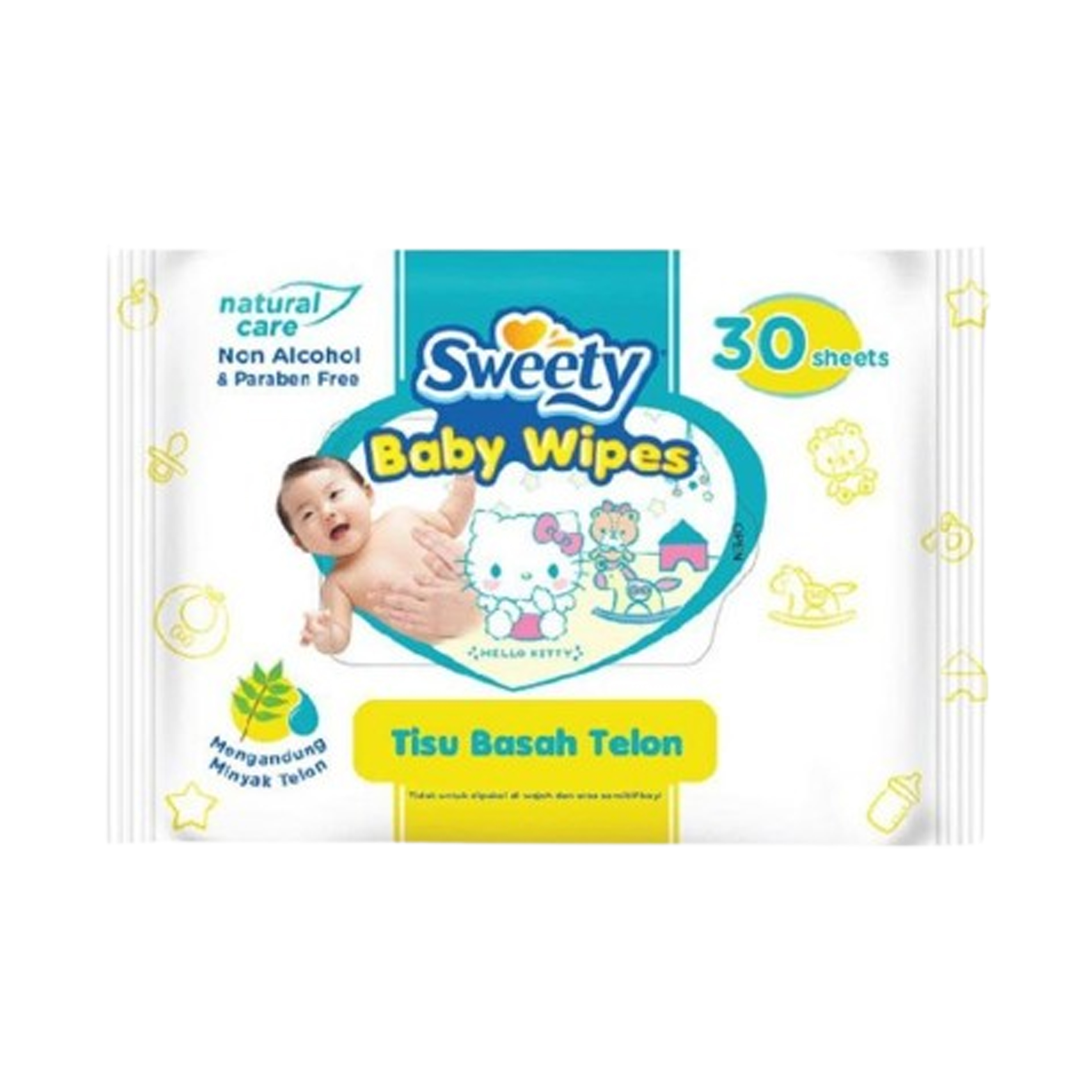 Sweety Baby Wipes Telon 30s | Gogobli
