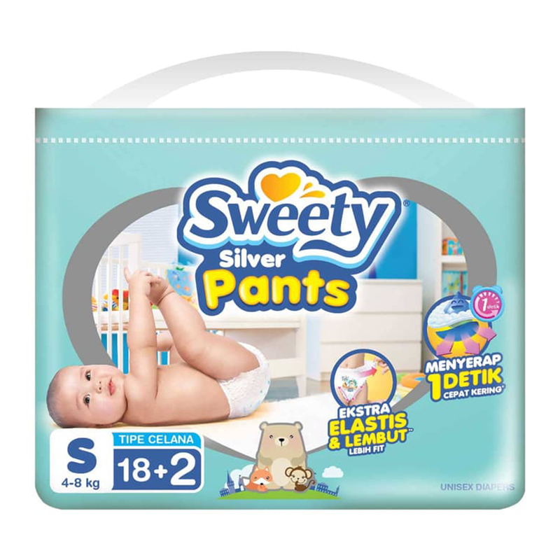 Sweety Silver Pants S 18+2s | Gogobli