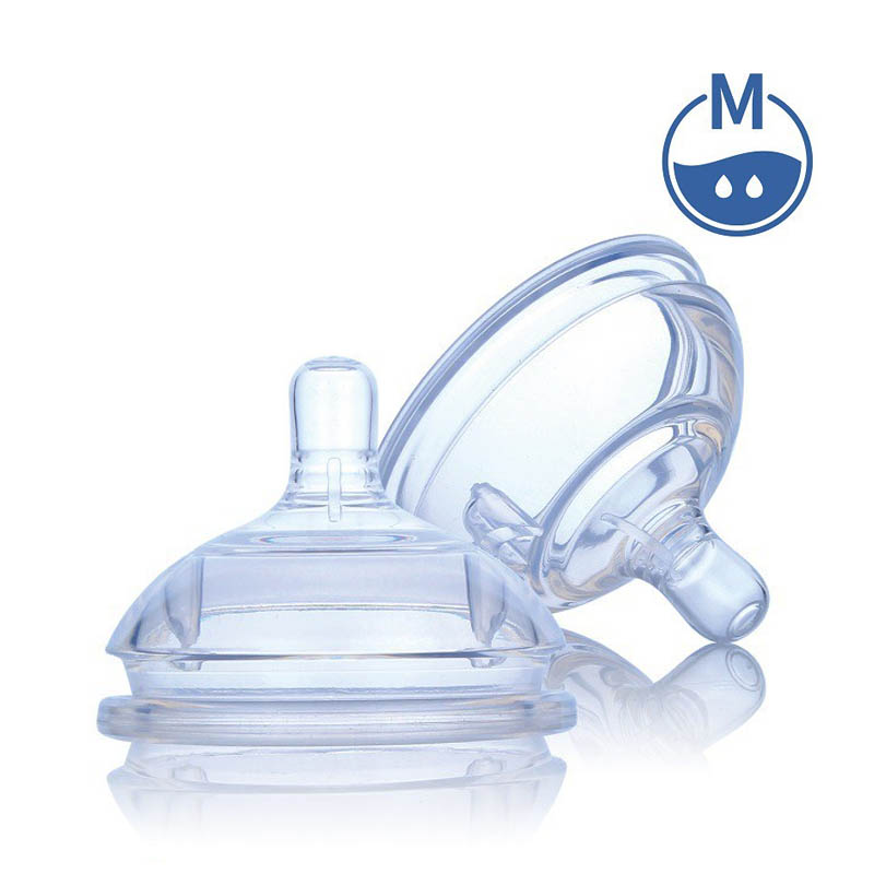 Sweety Baby Bottle Ultra Wide Nipple Medium Flow | Gogobli