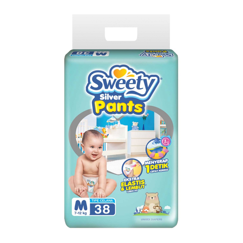 Sweety Silver Pants M 38s | Gogobli