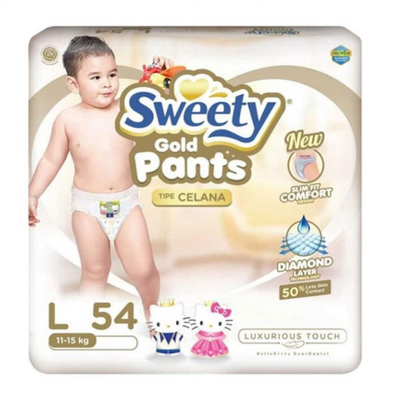 Sweety Gold Pants L 54s | Gogobli