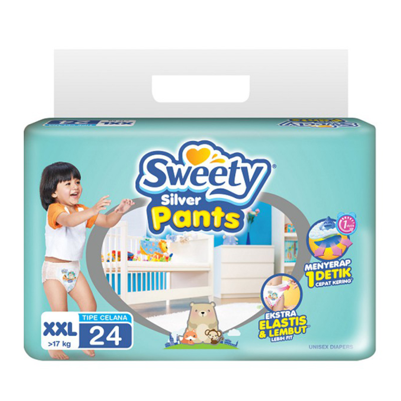 Sweety Silver Pants XXL 24s | Gogobli