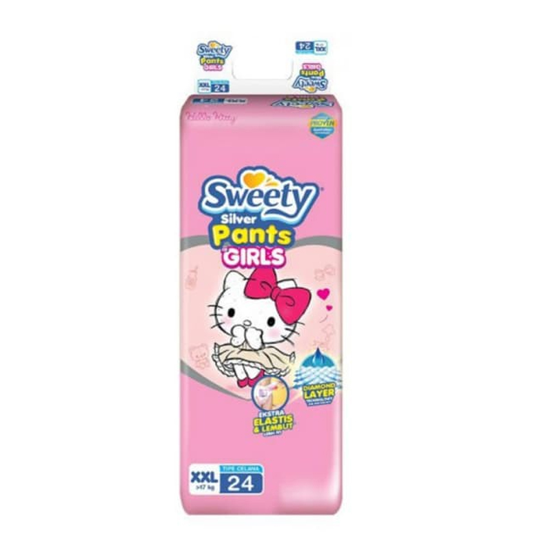 Sweety Silver Pants Girls XXL 24s | Gogobli