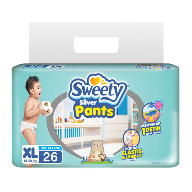 Sweety Silver Pants XL 26s | Gogobli