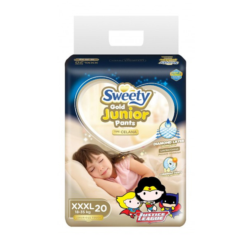 Sweety Gold Pants Junior XXXL 20s | Gogobli