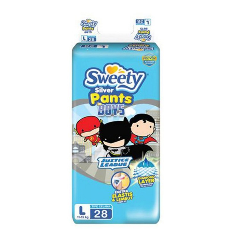 Sweety Silver Pants Boys L 28s | Gogobli