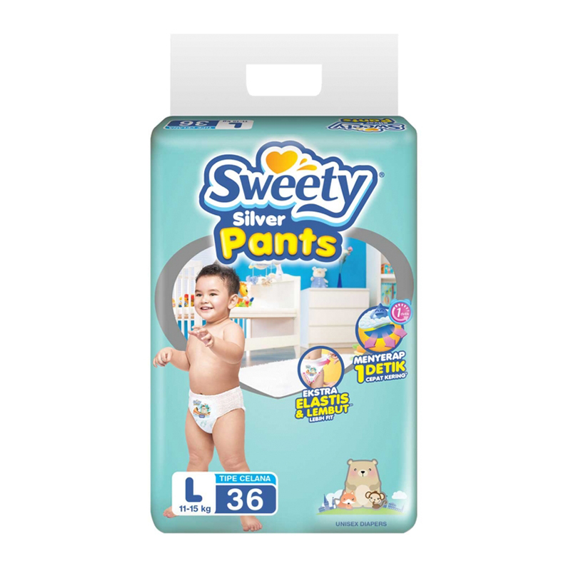 Sweety Silver Pants L 36s | Gogobli