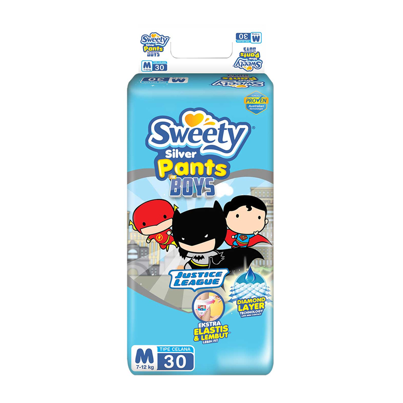 Sweety Silver Pants Boys M 30s | Gogobli