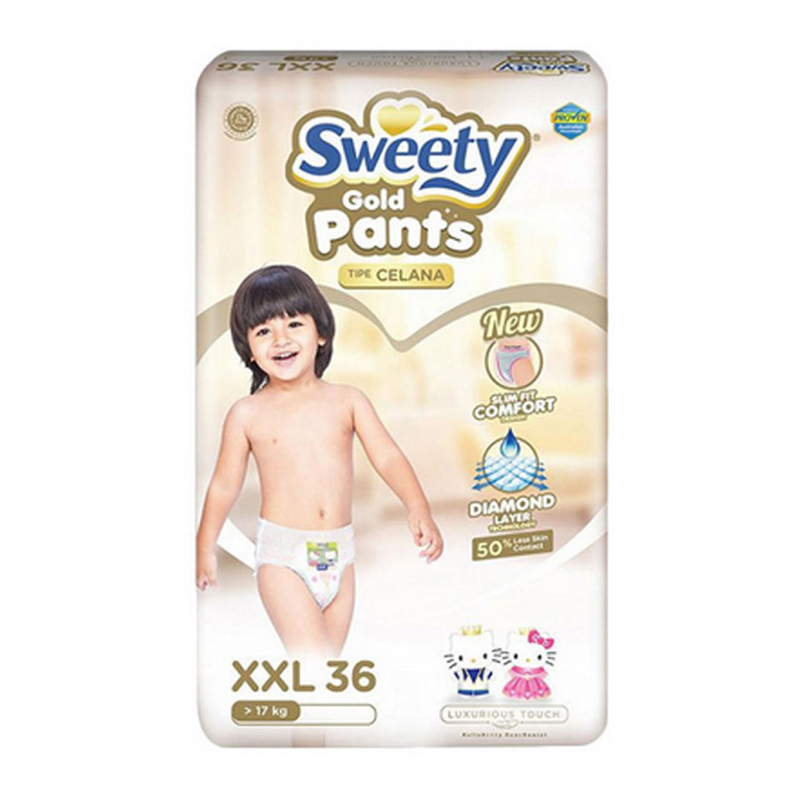 Sweety Gold Pants XXL 36s | Gogobli