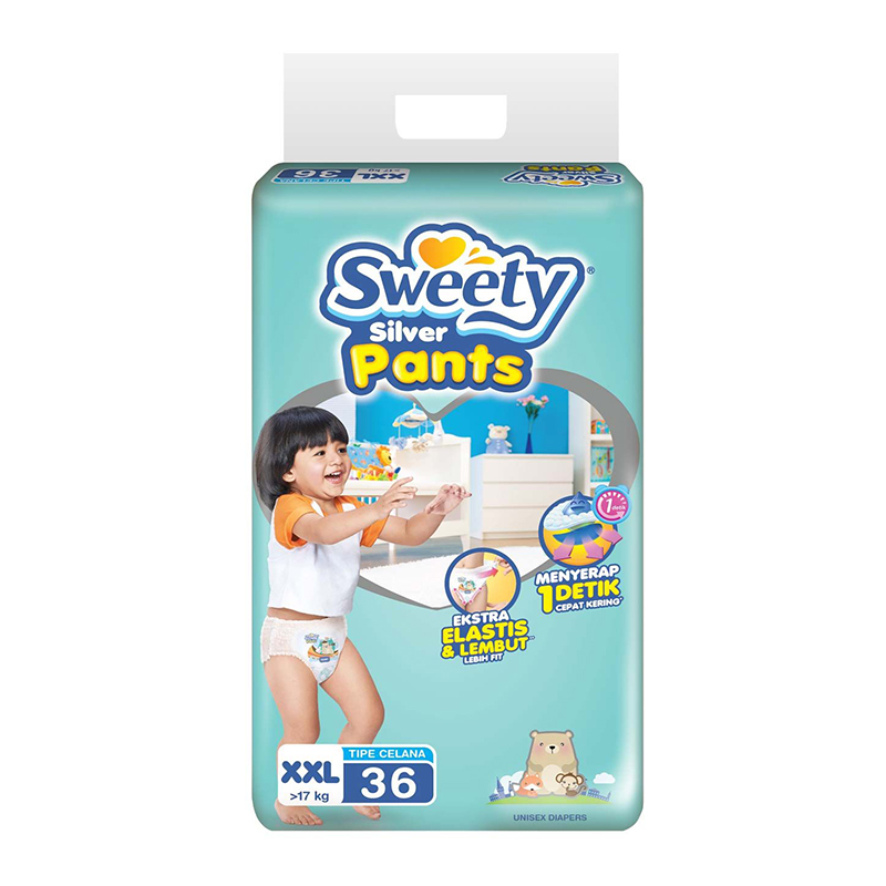 Sweety Silver Pants XXL 36s | Gogobli