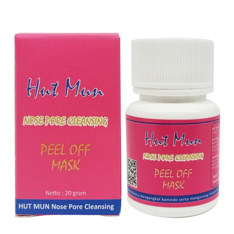 Hut Mun Nose Pore Cleansing Peel Off Mask 20gr | Gogobli