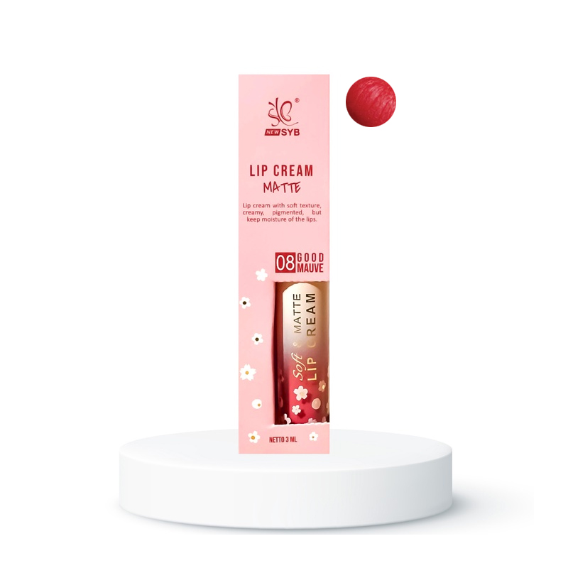 New SYB Lip Cream Matte Good Mauve 3ml | Gogobli