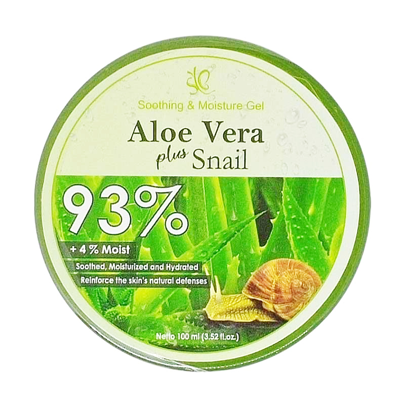 SYB Soothing & Moisture Gel Aloe Vera 92% Plus Snail 100ml | Gogobli
