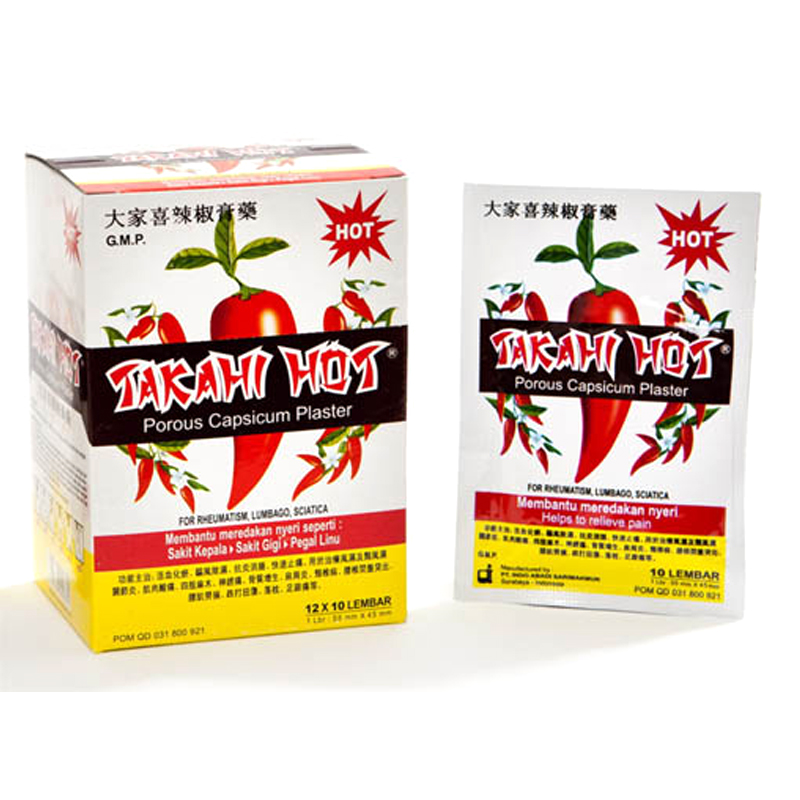 Takahi Hot Box (12 Sachet @ 10 Sheets) | Gogobli