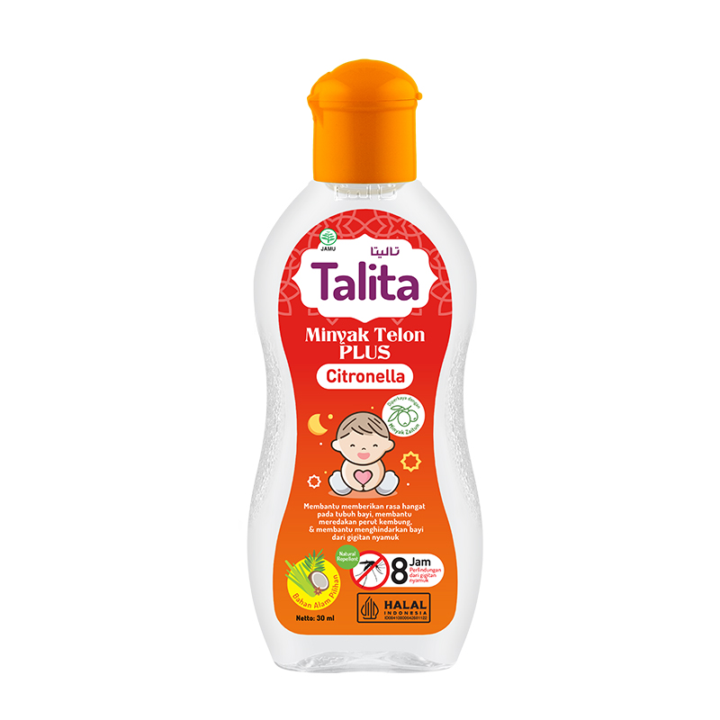 Talita Minyak Telon Plus Citronella 30ml | Gogobli