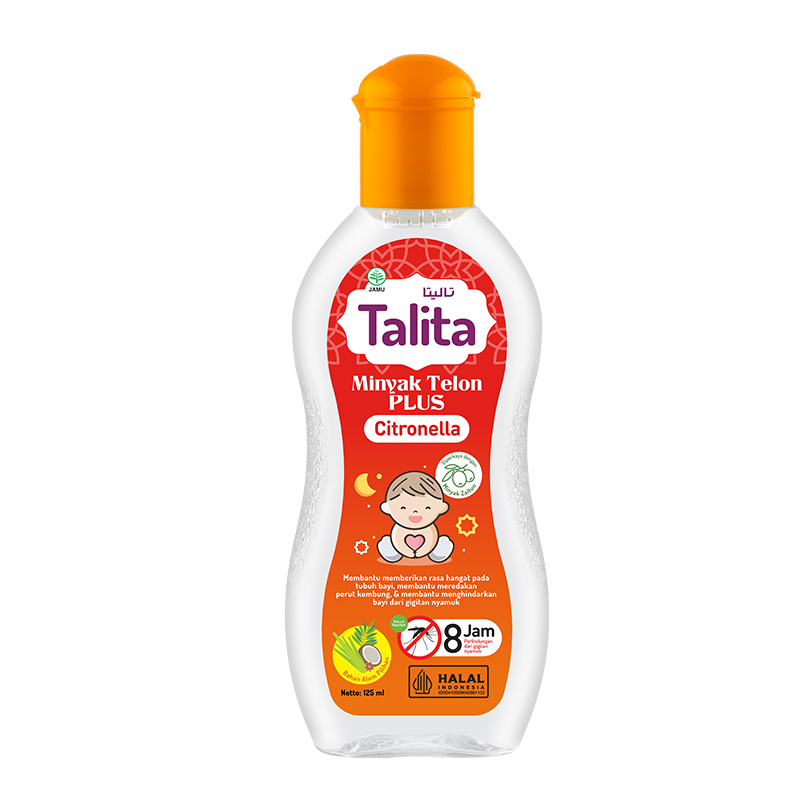 Talita Minyak Telon Plus Citronella 125ml | Gogobli