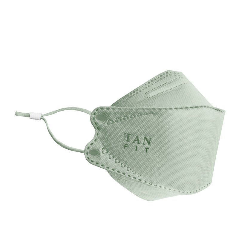 Tan Fit Protective Masker KF94 Dusty Green 10s  | Gogobli