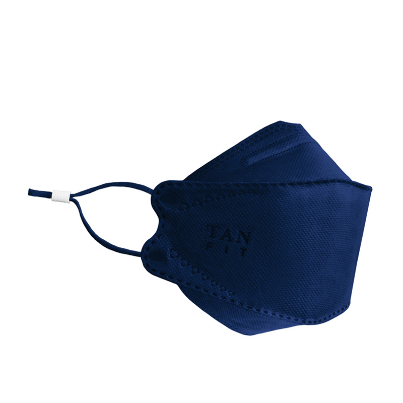 Tan Fit Protective Masker KF94 Navy Blue 10s | Gogobli