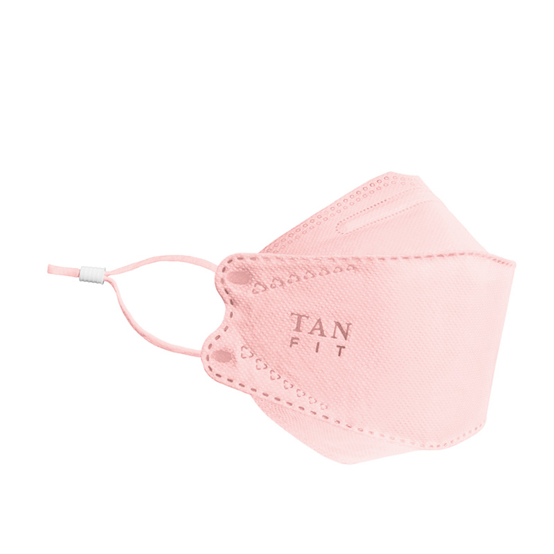 Tan Fit Protective Masker KF94 Soft Pink 10s | Gogobli