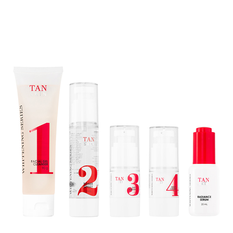Tan Skin Paket Whitening Series + Radiance Serum | Gogobli