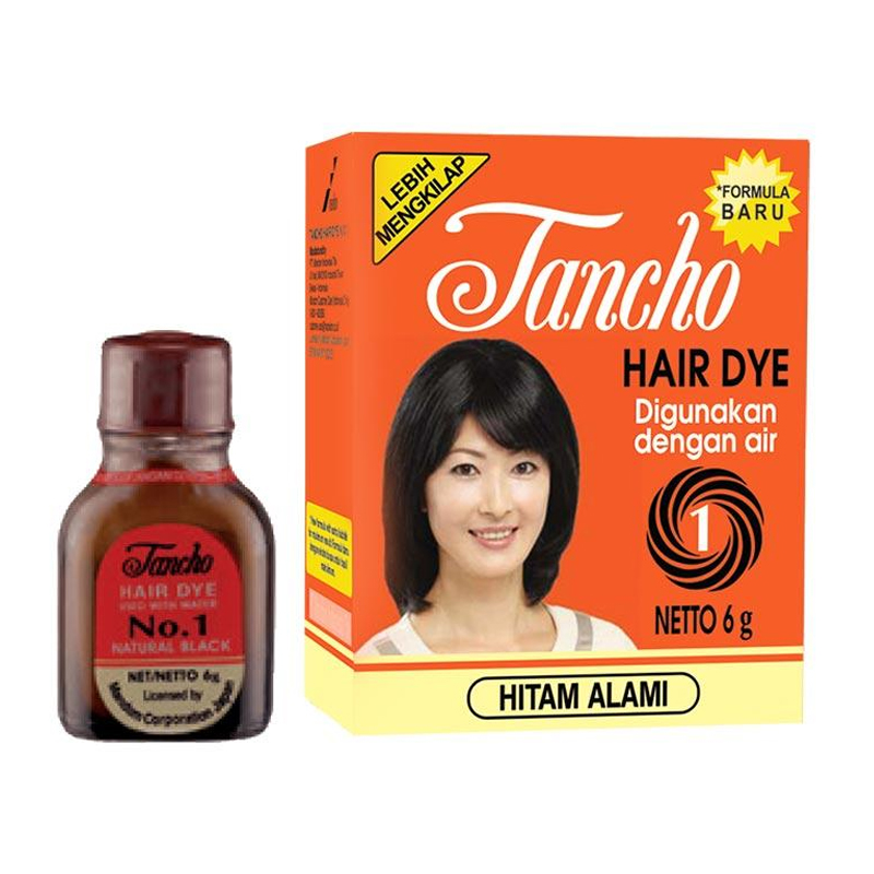 Tancho Pomade Hair Dye No.1 6gr | Gogobli