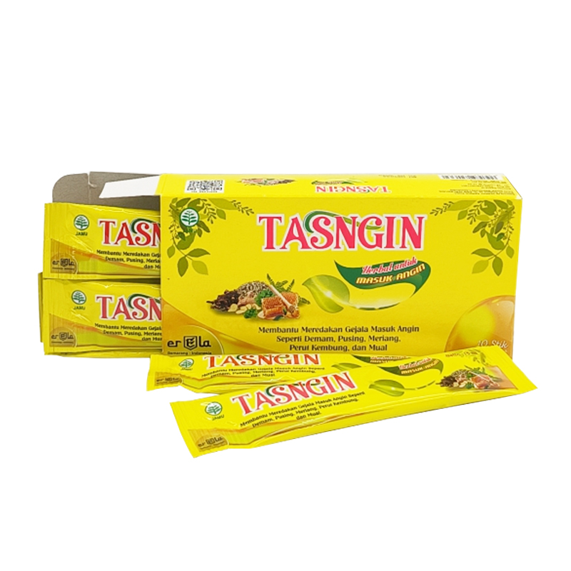 Erela Tasngin Herbal Masuk Angin (10 Stick @ 15ml) | Gogobli