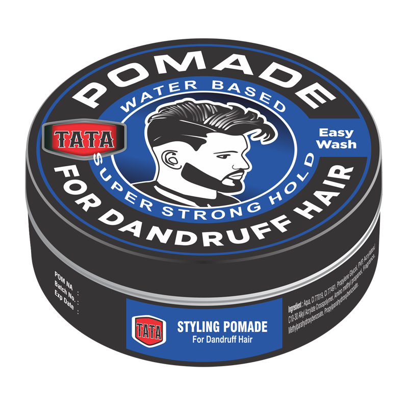 Tata Styling Pomade Super Strong For Dandruff Hair 75gr | Gogobli