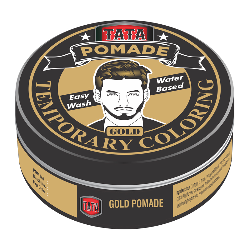 Tata Styling Pomade Temporary Coloring Gold 75gr | Gogobli