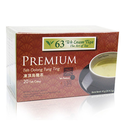 Teh 63 Tung Ting Premium (20 Teabags) | Gogobli