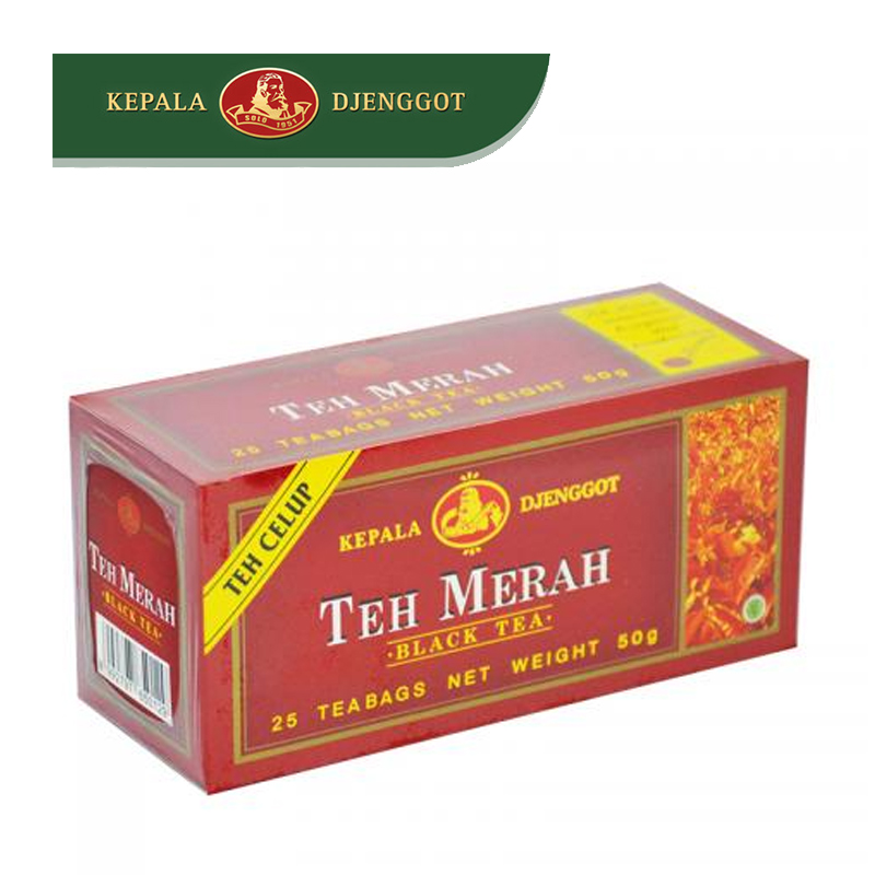 Teh Kepala Djenggot Teh Merah Celup 50gr | Gogobli