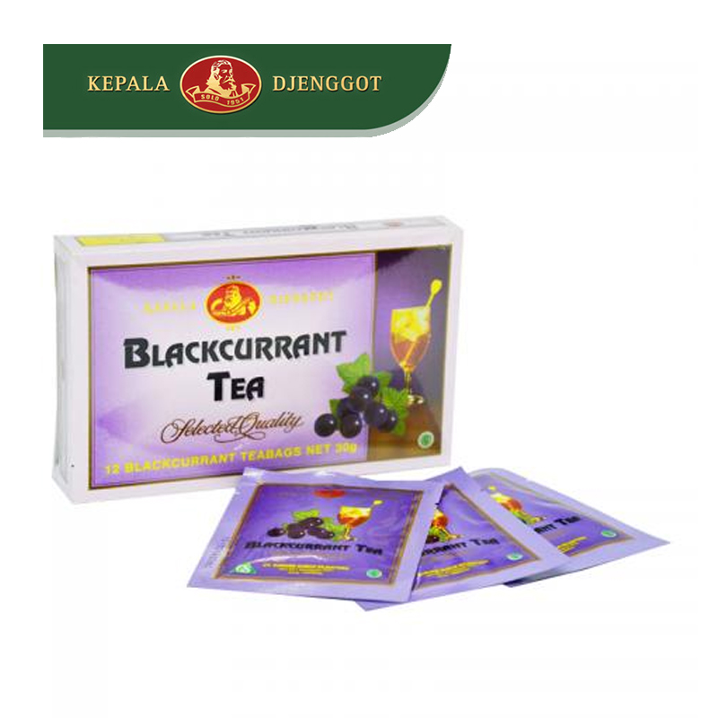 Teh Kepala Djenggot Blackcurrant Tea 30gr | Gogobli