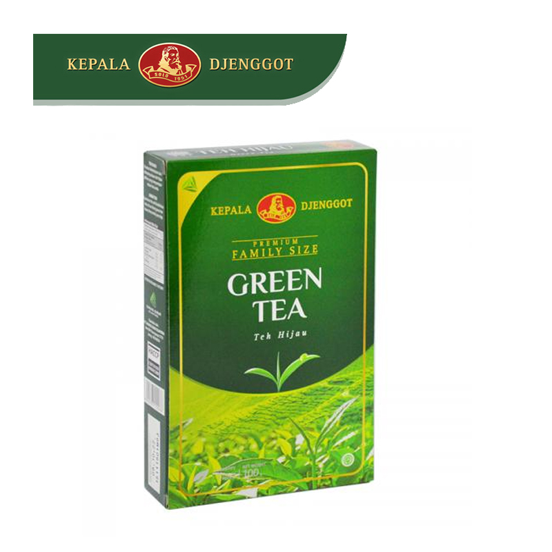 Teh Kepala Djenggot Green Tea Family Size 100gr | Gogobli