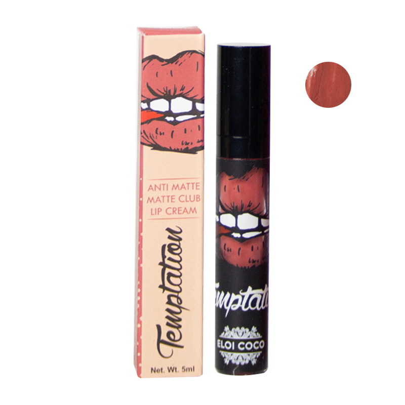 Temptation Anti Matte Matte Club Lip Cream Terragotcha 5ml | Gogobli
