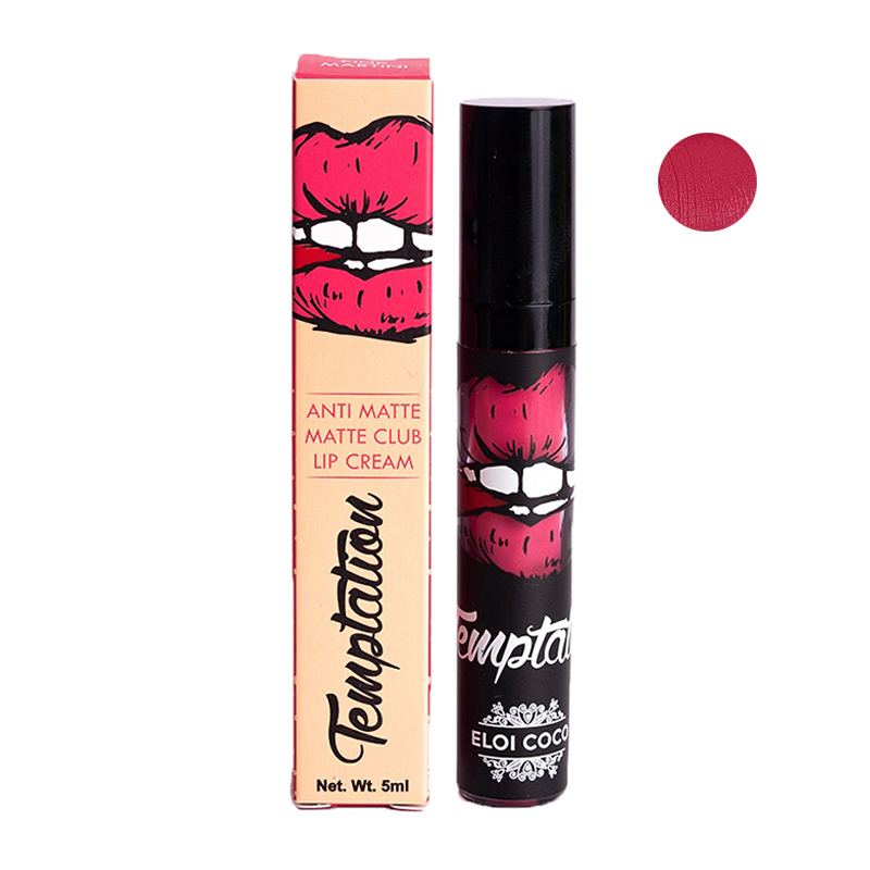 Temptation Anti Matte Matte Club Lip Cream Pink Martini 5ml | Gogobli