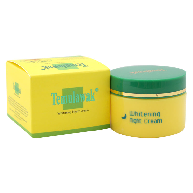 Temulawak Whitening Night Cream With Extract Temulawak 20gr | Gogobli