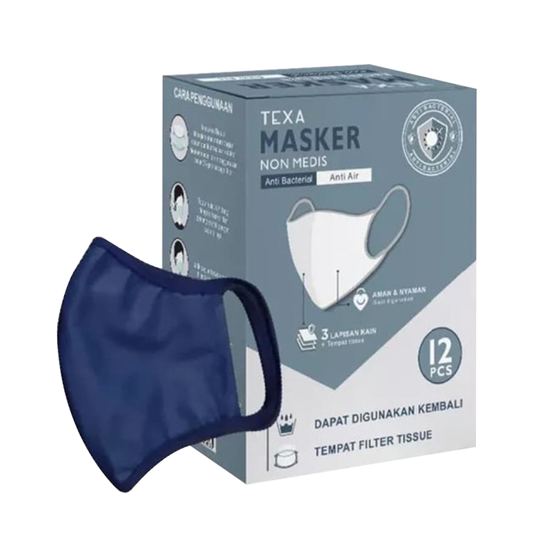 Texa Masker Non Medis Earloop 12s | Gogobli