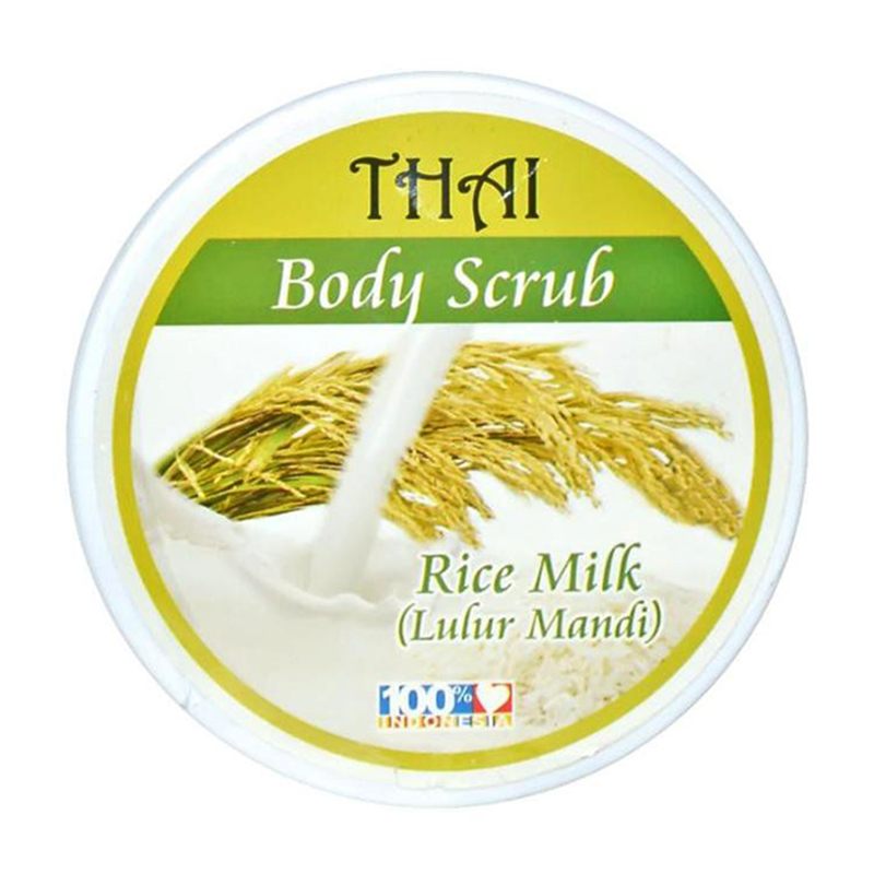 Thai Rice Milk Body Scrub 200gr | Gogobli
