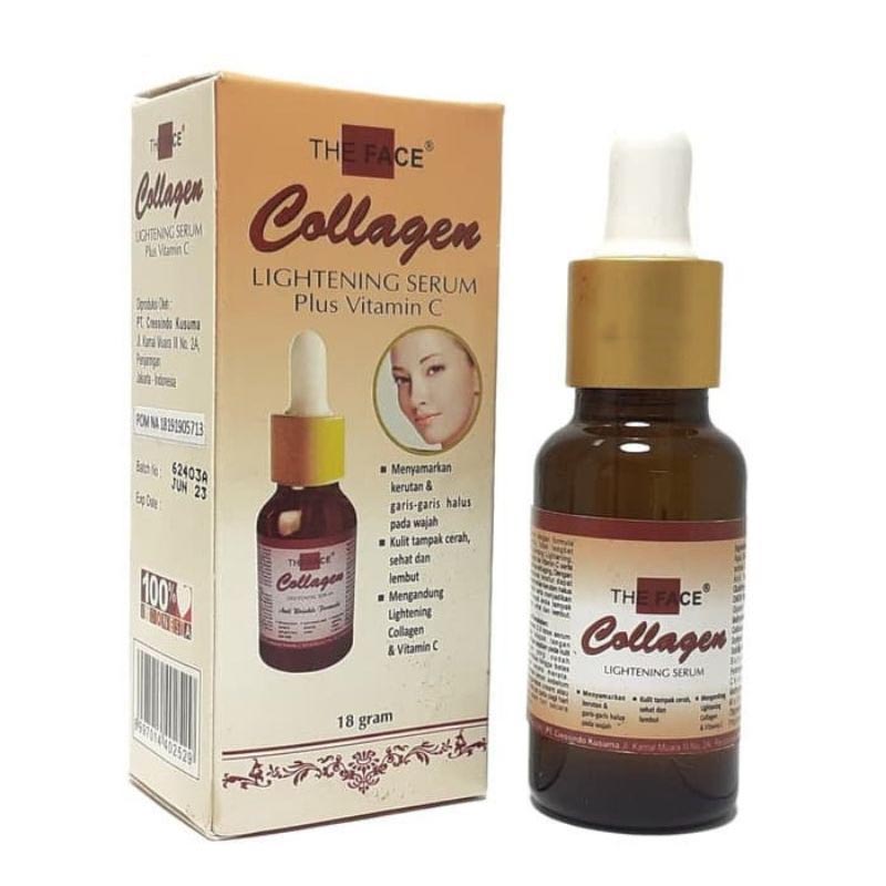The Face Collagen Lightening Serum 18gr | Gogobli